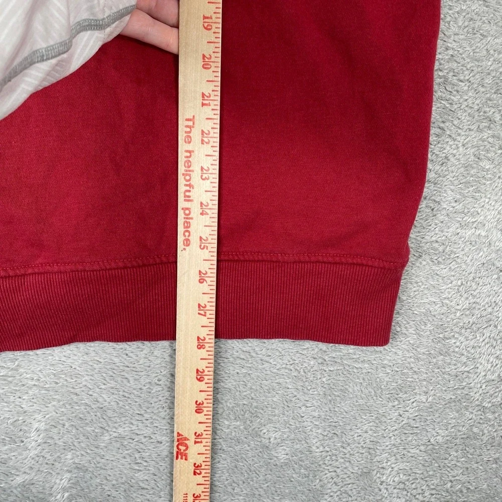 True Religion Zip Up Hoodie Mens Medium Red Buddha World Tour‎ Graphic Y2K Style